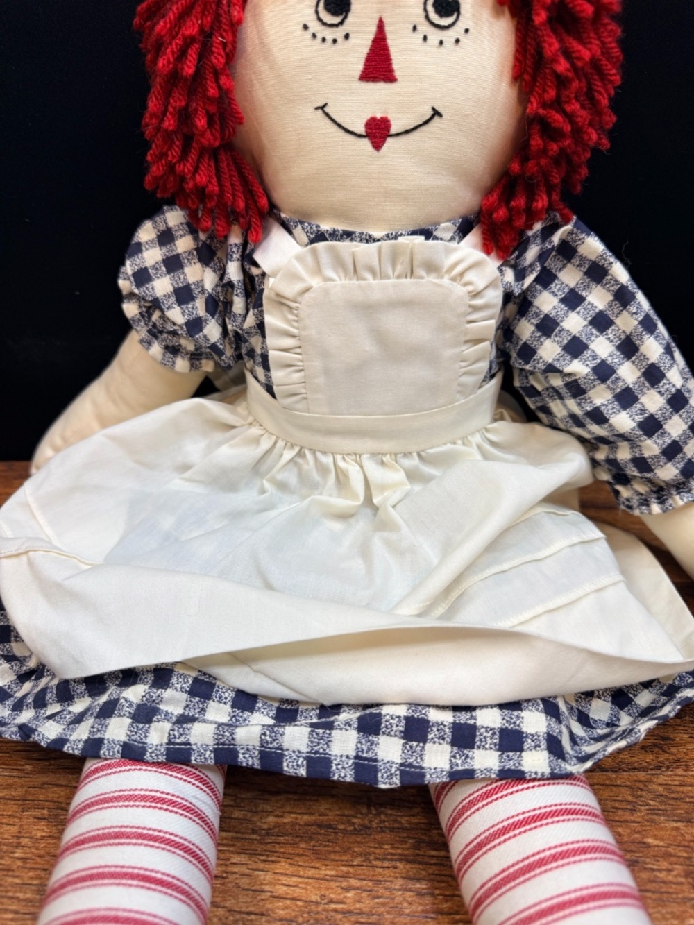 Handmade Raggedy Ann Doll - Picture 4 of 15